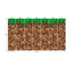 Minecraft Blocks Peel & Stick Wall Murals