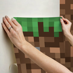 Minecraft Blocks Peel & Stick Wall Murals