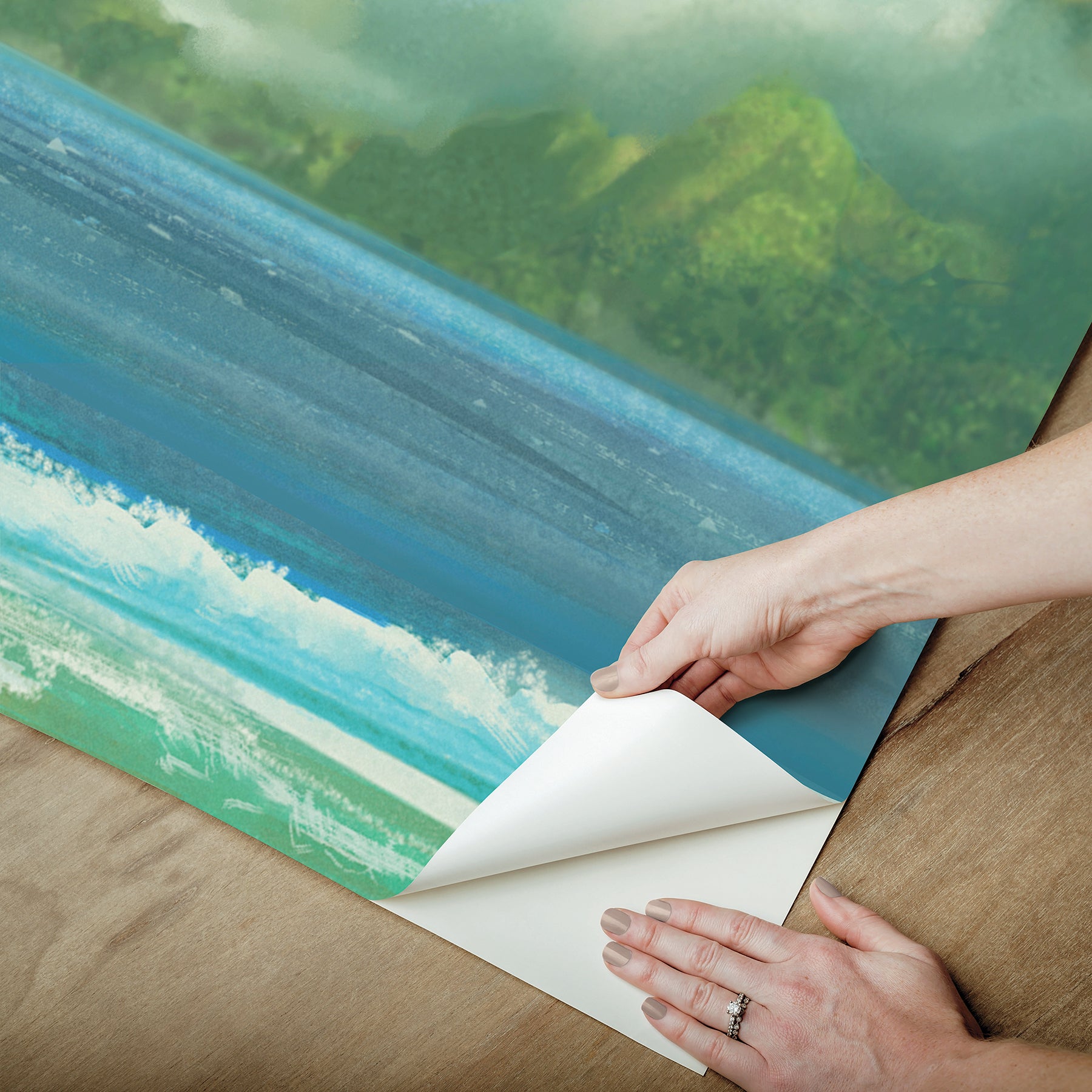 Moana P&S Wall Murals - how to peel