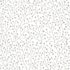 Cat Coquillette Berry Branches Peel and Stick Wallpaper by WallPops