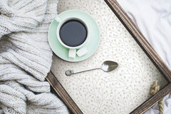 Cat Coquillette Berry Branches Peel and Stick Wallpaper in a room setting