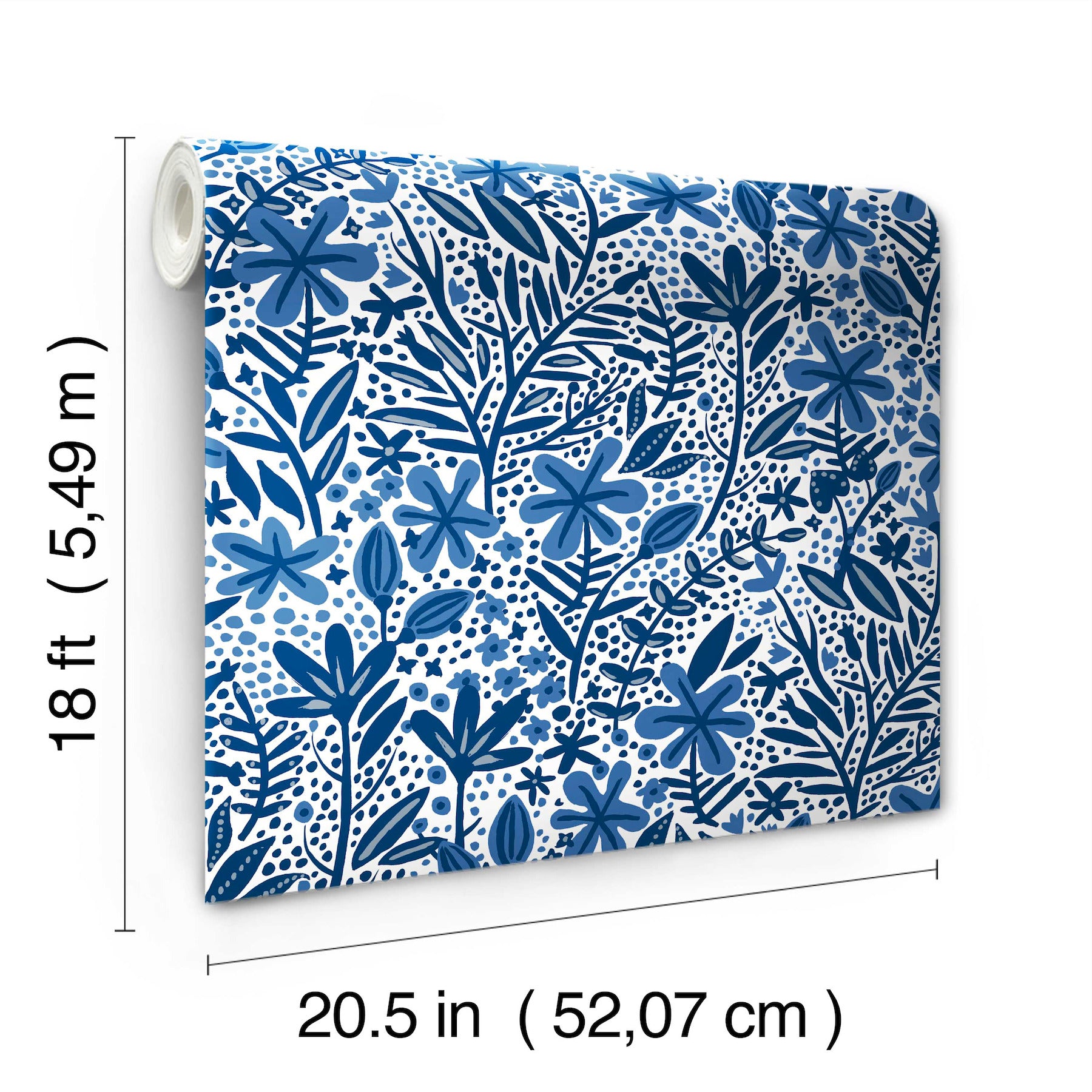 Cat Coquillette Porcelain Garden Peel and Stick Wallpaper