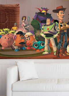 Toy Story P&S Wall Murals in a room setting