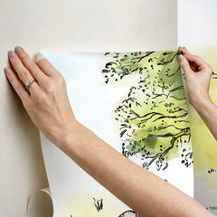 Disney’s Winnie The Pooh Watercolor P&S Wall Murals - how to stick