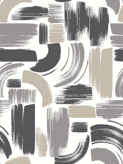Modern Brushstrokes Peel & Stick Wallpaper by WallPops