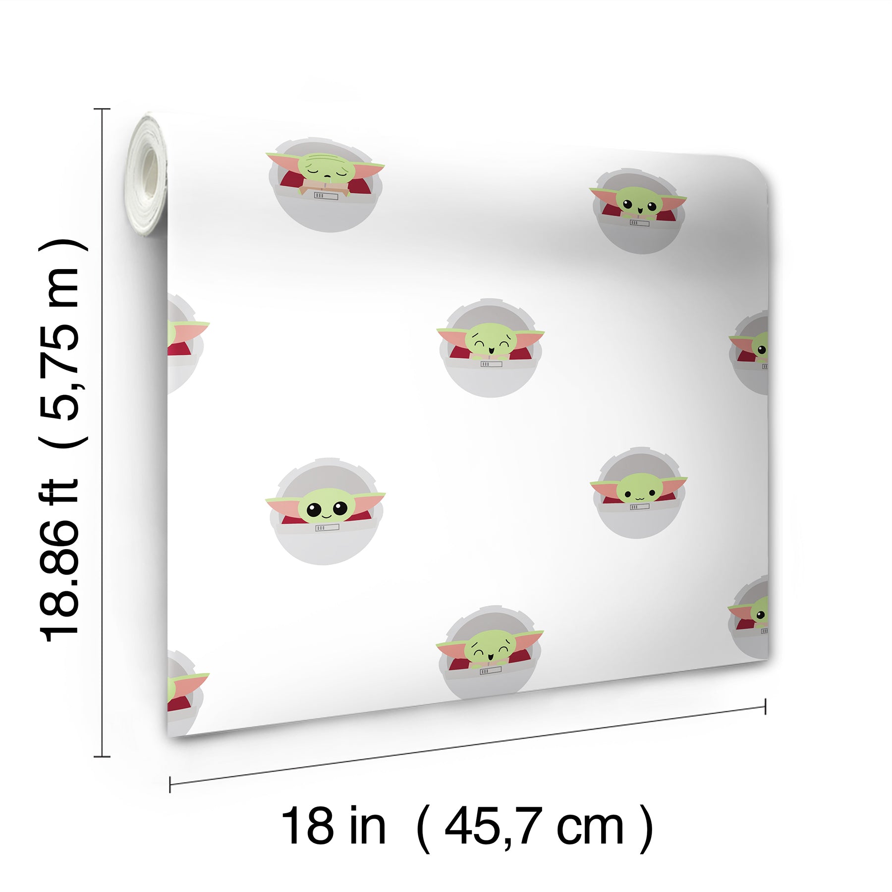Grogu P&S Wallpaper dimensions