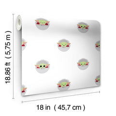 Grogu P&S Wallpaper dimensions
