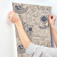 RMK12436RL Peel and Stick Wallpaper - how to stick
