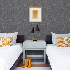 RMK12453PL peel and stick wallpaper in a room setting