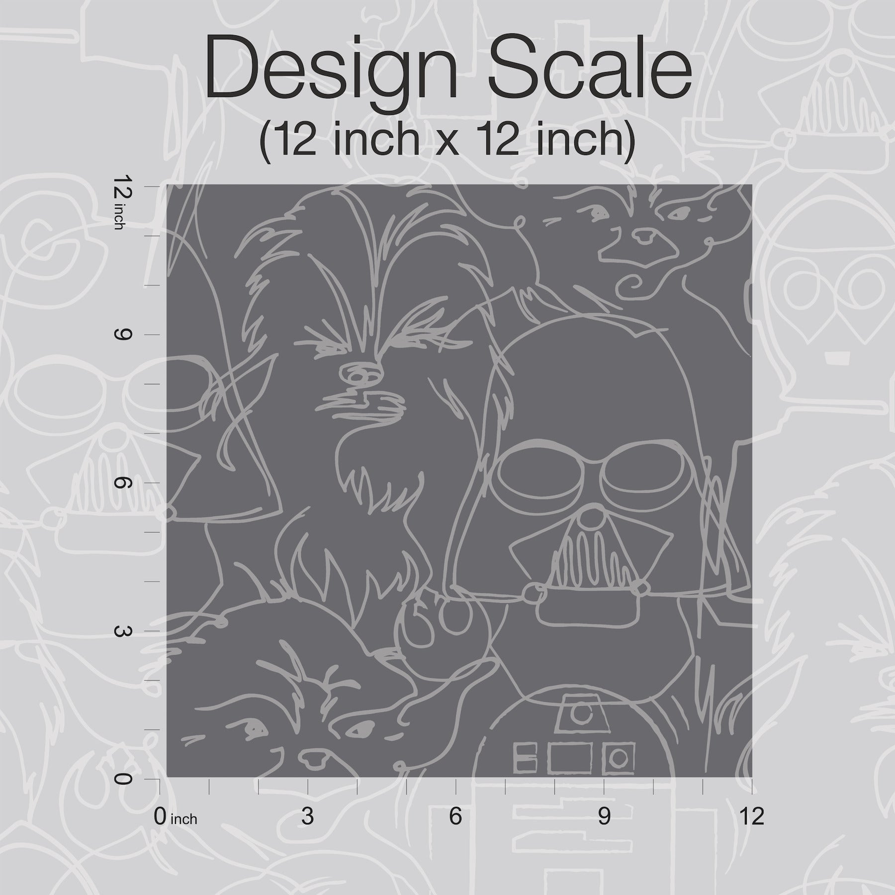 RMK12453PL peel and stick wallpaper pattern close-up