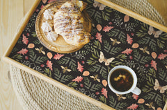 Penny Lane: Forest Cottage Bee And Butterfly Peel and Stick Wallpaper