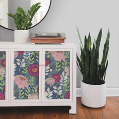 RMK12513RL Peel and Stick Wallpaper in a room setting
