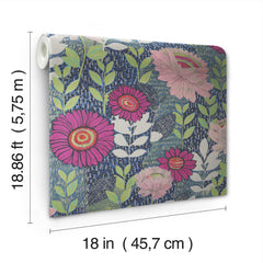 RMK12513RL Peel and Stick Wallpaper - dimensions