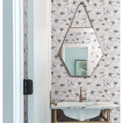 RMK12515RL Peel and Stick Wallpaper in a room setting