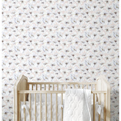 RMK12515RL Peel and Stick Wallpaper in a room setting