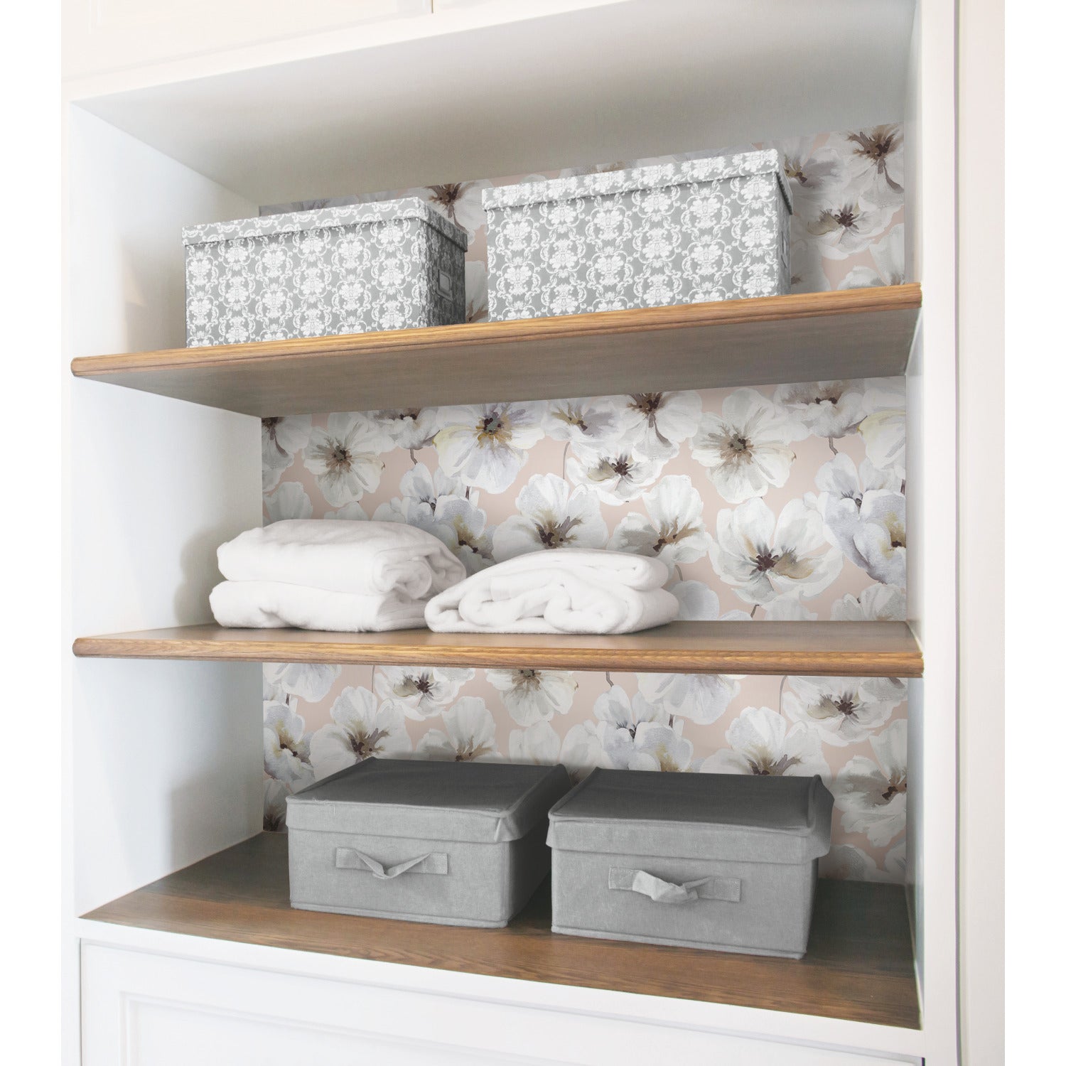 RMK12515RL Peel and Stick Wallpaper in a room setting