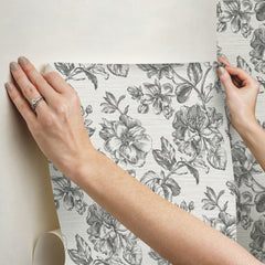 RMK12519RL Peel and Stick Wallpaper - how to stick