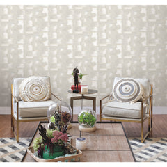 RMK12527RL Peel and Stick Wallpaper in a room setting