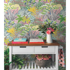 RMK12532RL Peel and Stick Wallpaper in a room setting