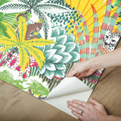 RMK12532RL Peel and Stick Wallpaper - how to peel