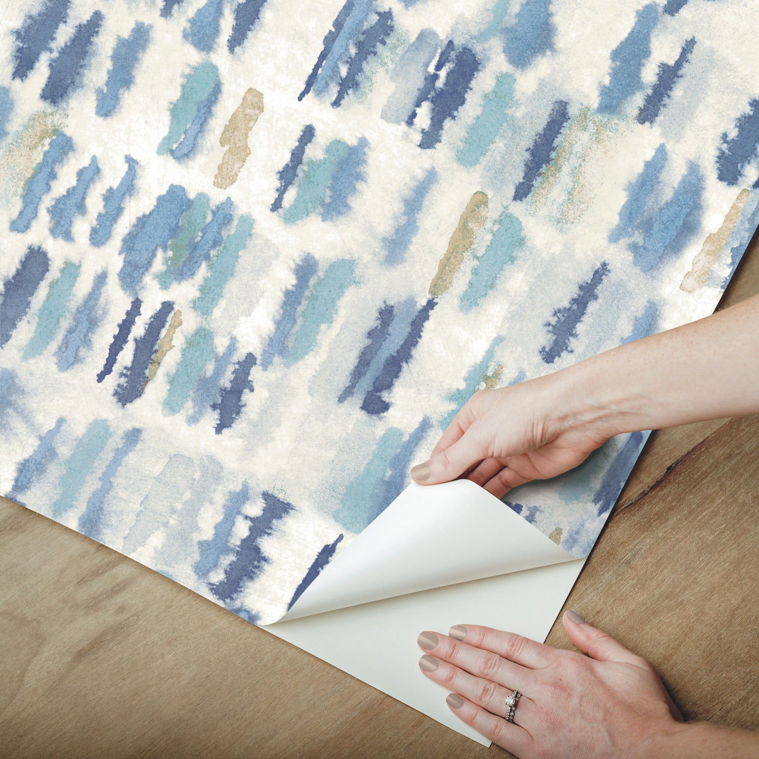 RMK12533RL Peel and Stick Wallpaper - how to peel