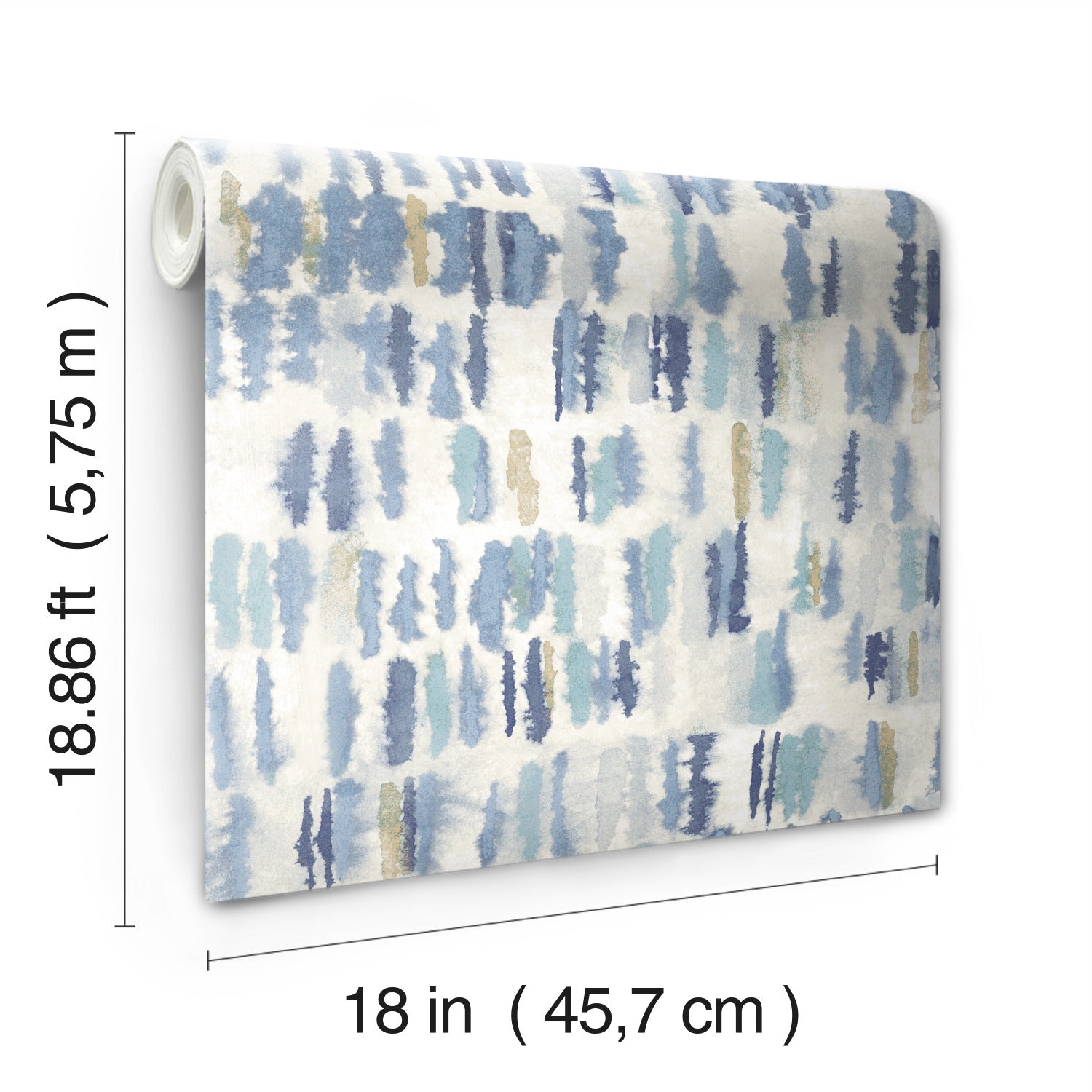 RMK12533RL Peel and Stick Wallpaper - dimensions