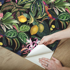 RMK12536RL Peel and Stick Wallpaper - how to peel