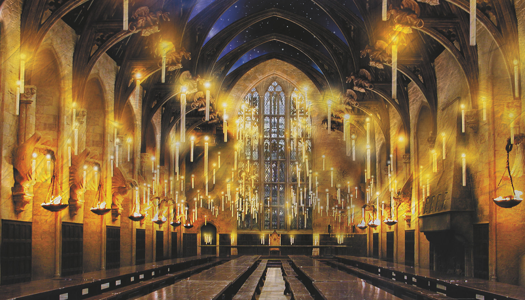 Harry Potter Great Hall P&S Wall Murals by WallPops