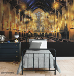 Harry Potter Great Hall P&S Wall Murals in a room setting