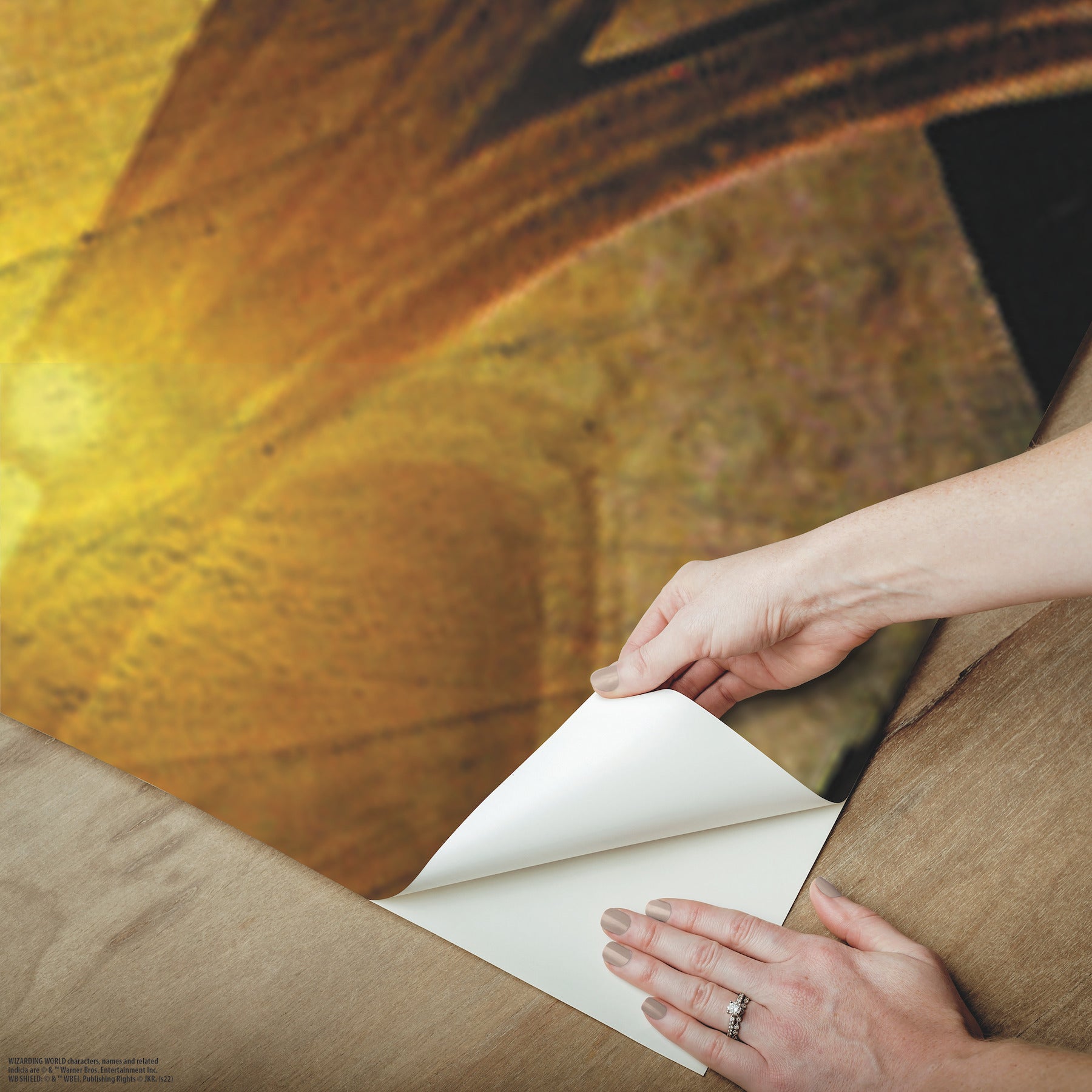 Harry Potter Great Hall P&S Wall Murals - how to peel