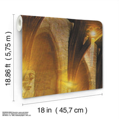 Harry Potter Great Hall P&S Wall Murals - dimensions