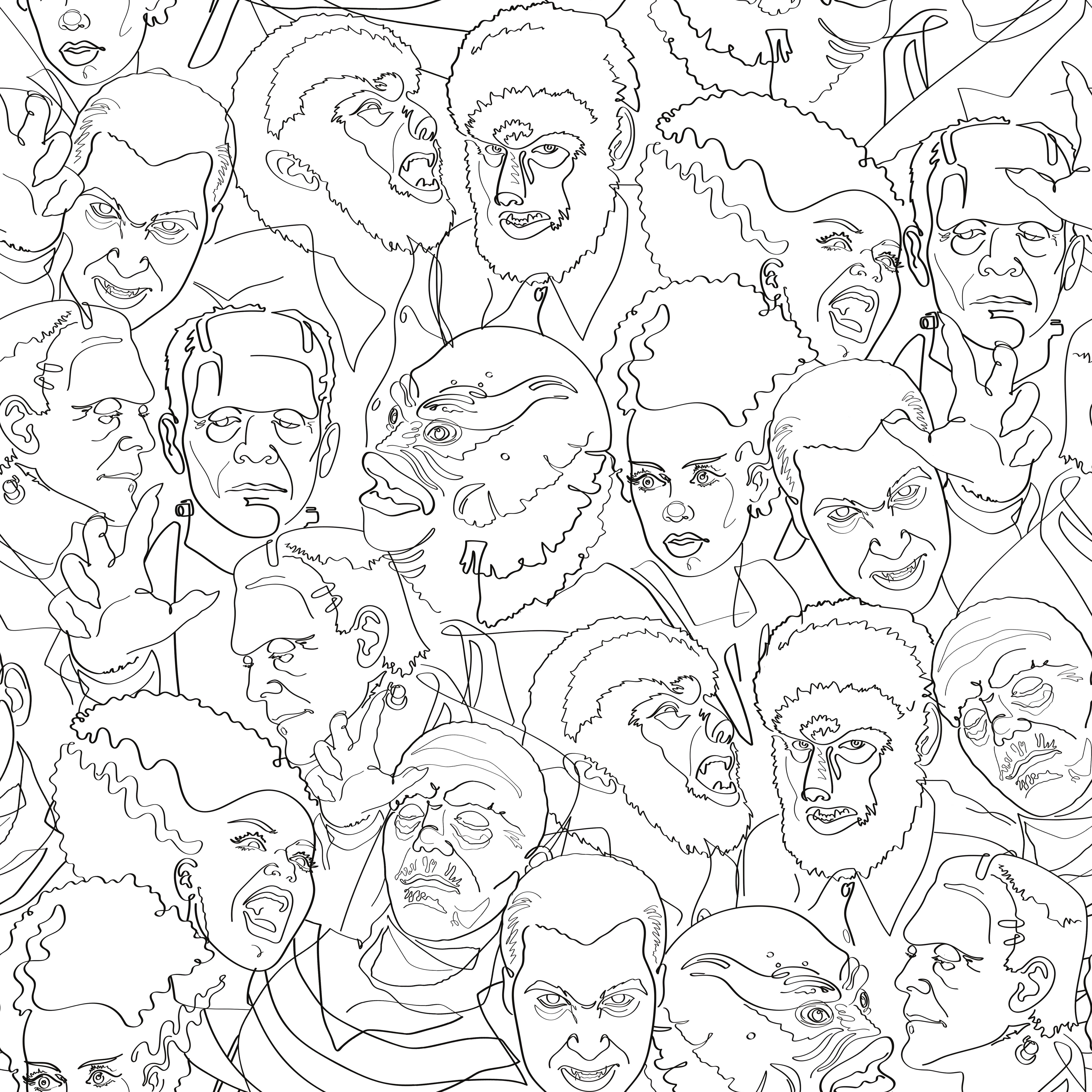 Universal Classic Monsters P&S Wallpaper by WallPoP&S