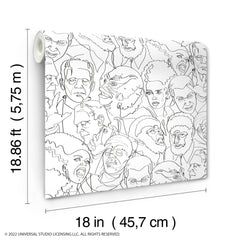 Universal Classic Monsters P&S Wallpaper dimensions