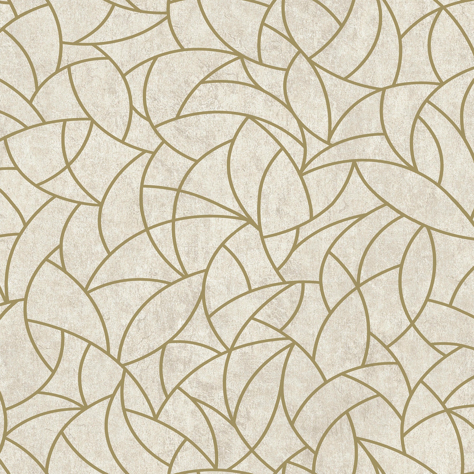 Modern Crescent Moon Peel and Stick Wallpaper