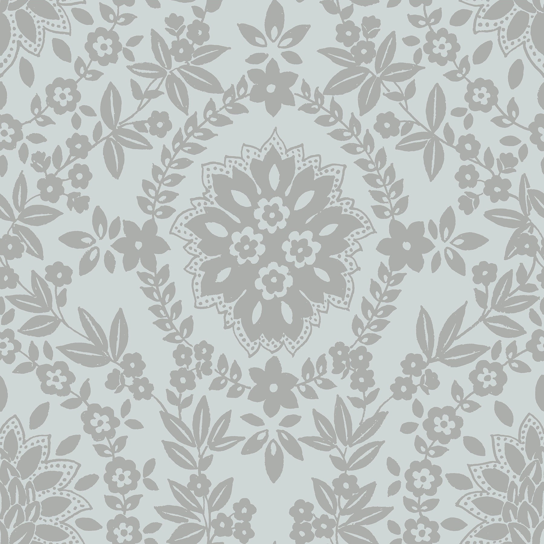 Boho Baroque Damask Peel & Stick Wallpaper by WallPops