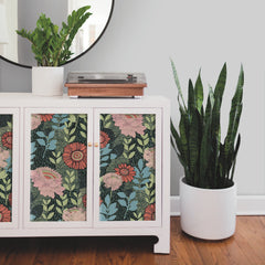 RMK12575RL Peel and Stick Wallpaper in a room setting