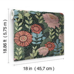 RMK12575RL Peel and Stick Wallpaper - dimensions