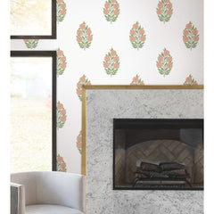 RMK12576RL Peel and Stick Wallpaper in a room setting