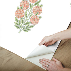 RMK12576RL Peel and Stick Wallpaper - how to peel
