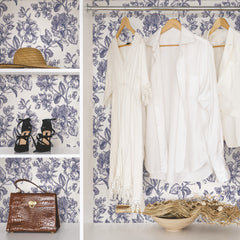RMK12577RL Peel and Stick Wallpaper in a room setting