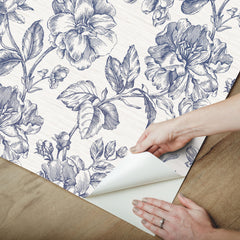 RMK12577RL Peel and Stick Wallpaper - how to peel