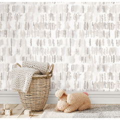 RMK12579RL Peel and Stick Wallpaper in a room setting