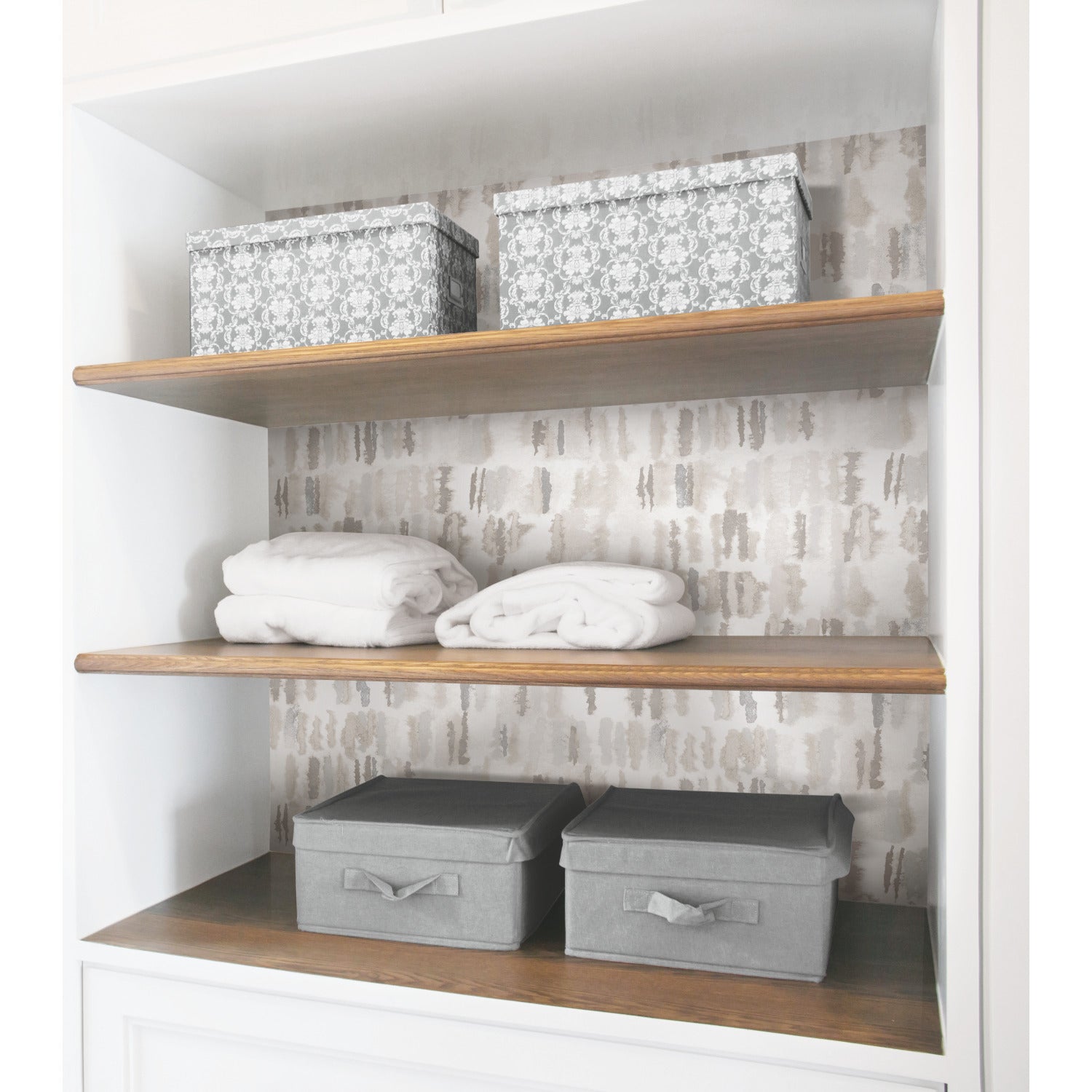 RMK12579RL Peel and Stick Wallpaper in a room setting