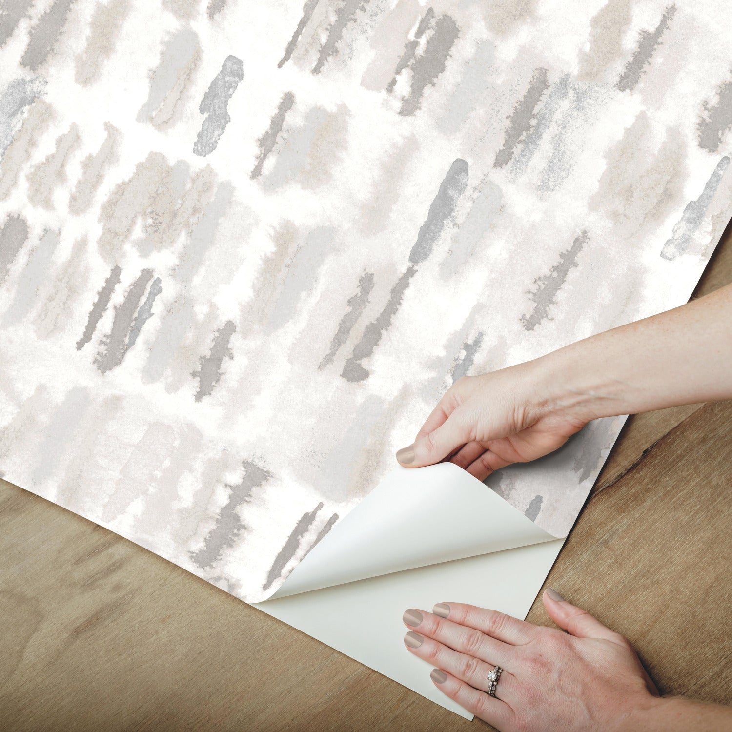 RMK12579RL Peel and Stick Wallpaper - how to peel