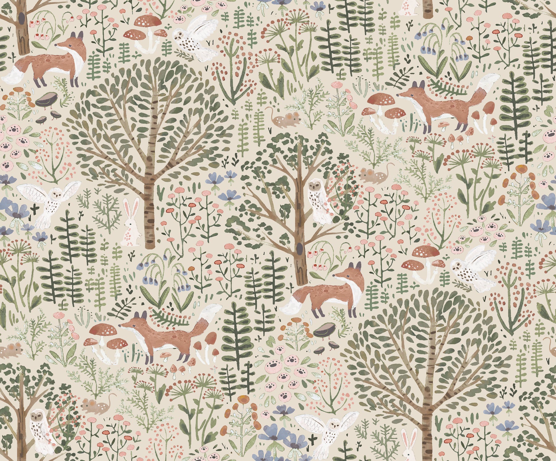 Clara Jean Peel and Stick Wallpaper by WallPops