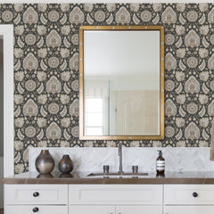 RMK12608PLW Peel and Stick Wallpaper in a room setting