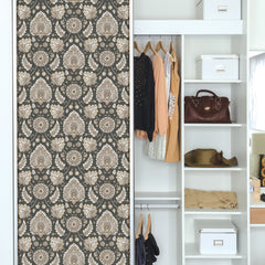 RMK12608PLW Peel and Stick Wallpaper in a room setting