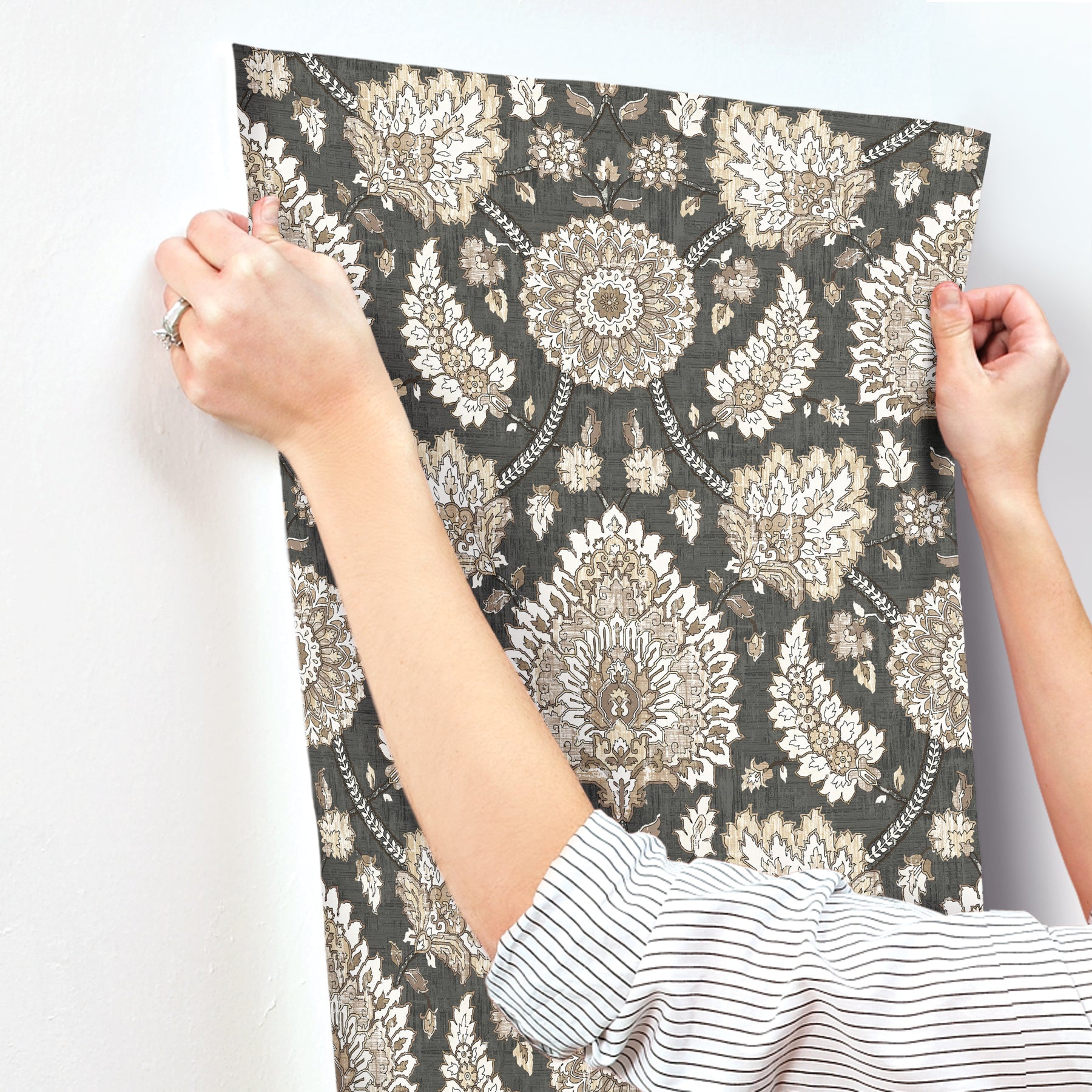 RMK12608PLW Peel and Stick Wallpaper - how to stick