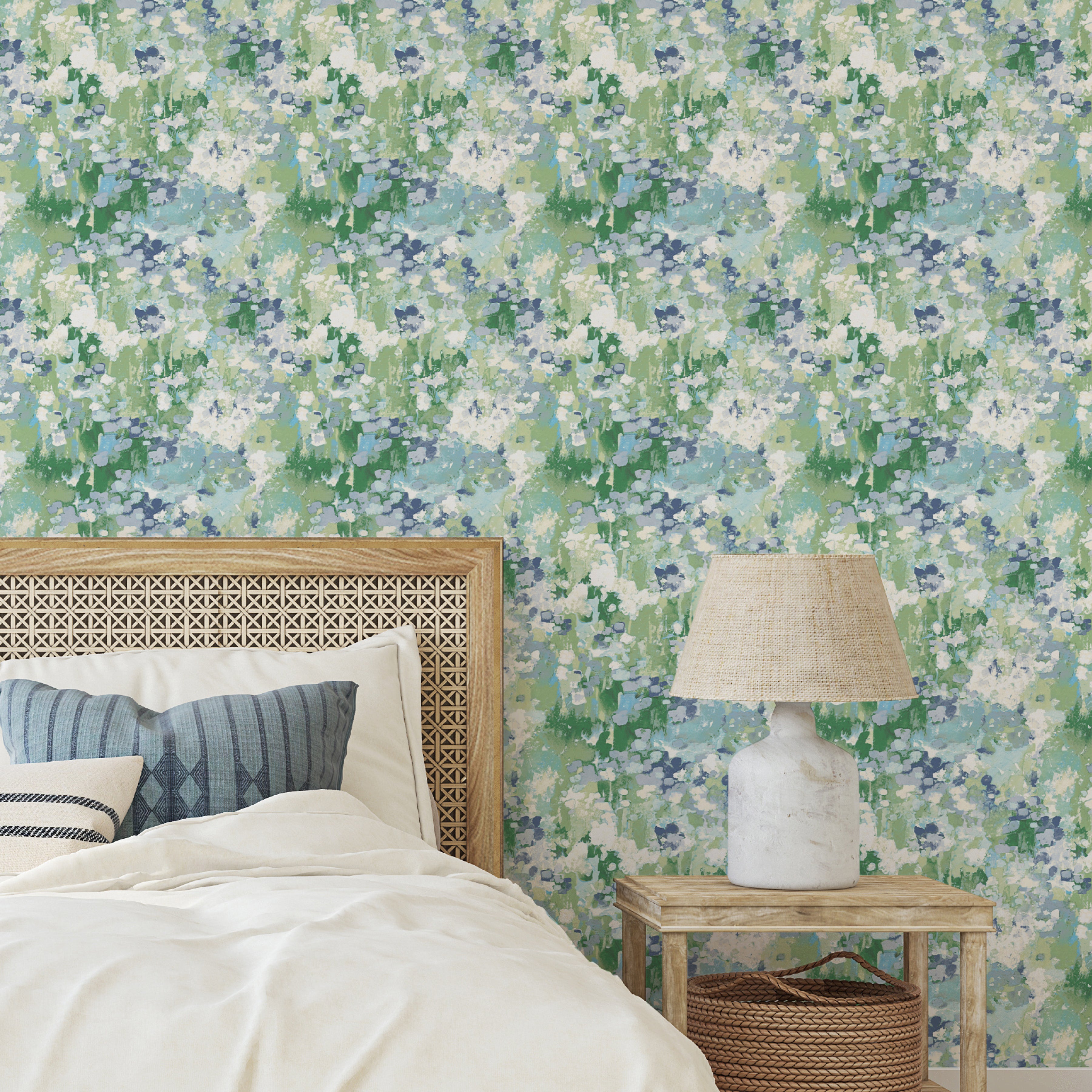 RMK12610PLW Peel and Stick Wallpaper in a room setting