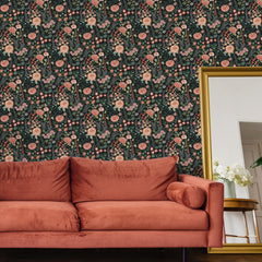 RMK12613PLW Peel and Stick Wallpaper in a room setting